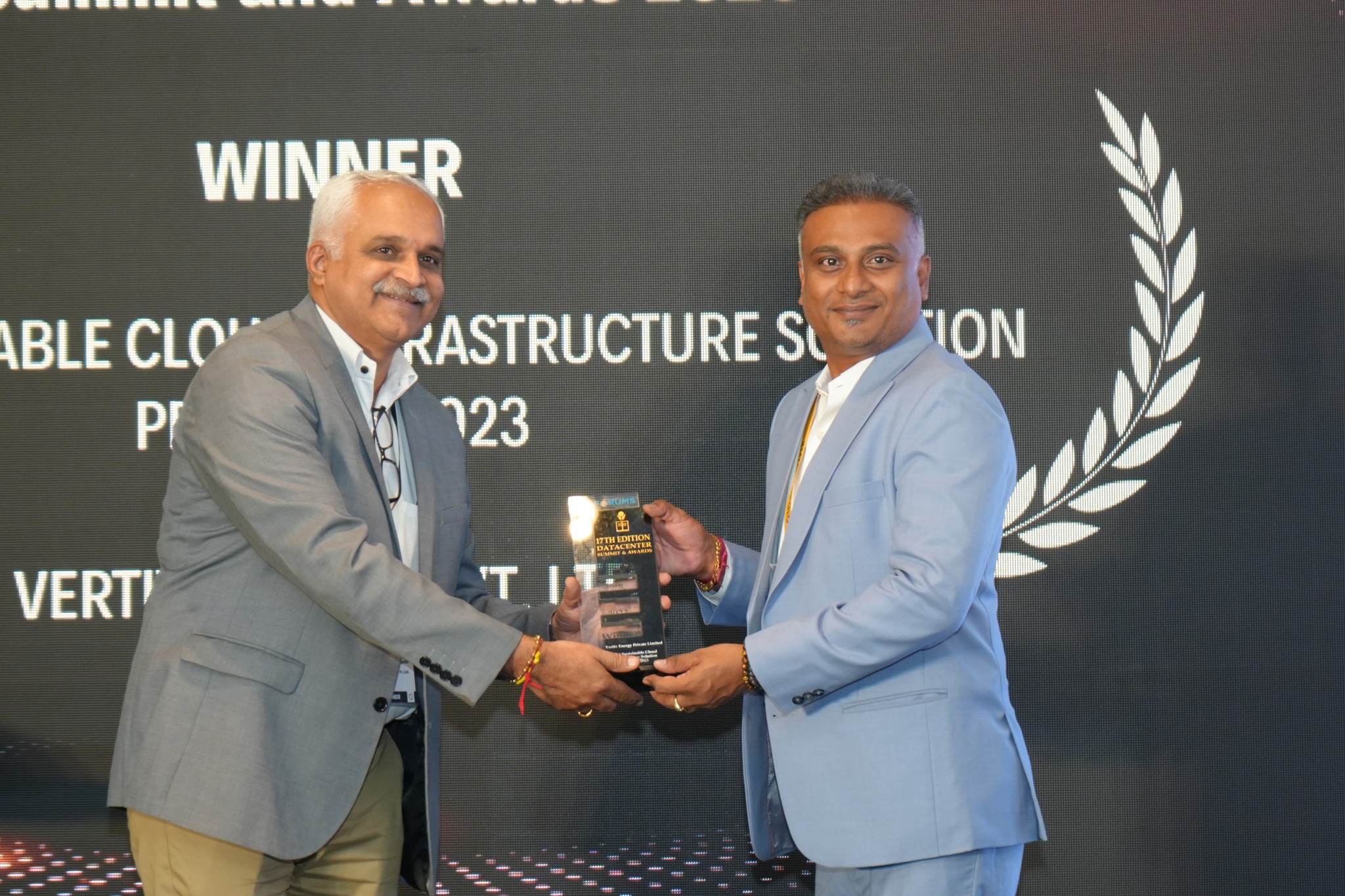  Vertiv Wins Three Infrastructure Awards at the UBS Forums 17th Edition Data Center Summit and Award